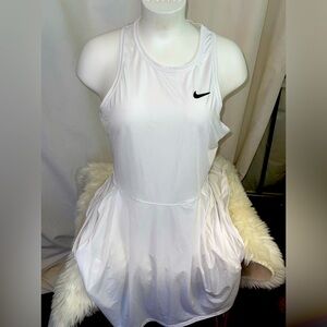 White Nike Tennis Dress
